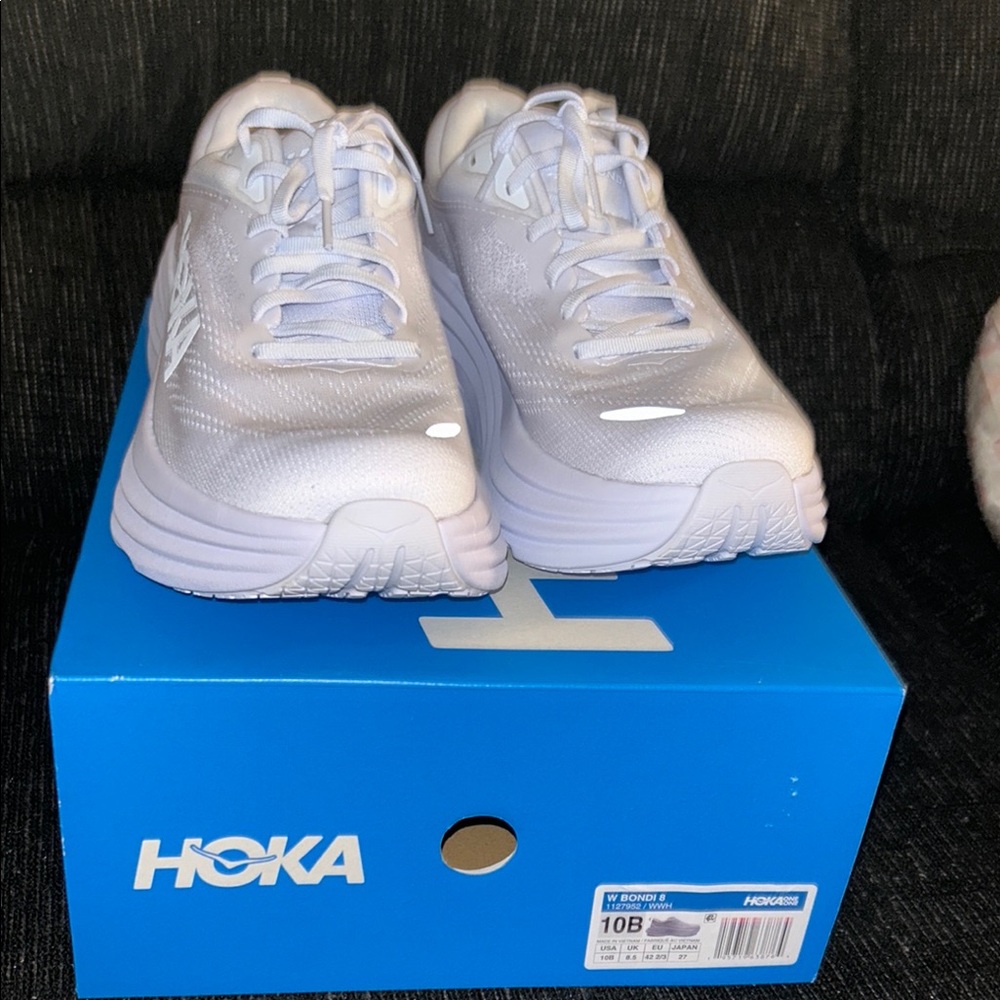 Hoka super light purple Athletic Sneakers worn once not for me.